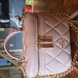 Kate Spade Lavender Quilted Mini Bag